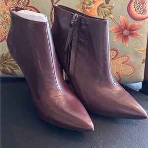 Boutique 9 Dark Brown Ankle Booties
